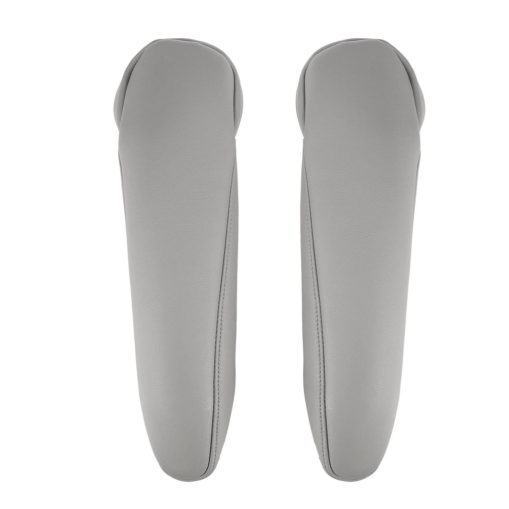 1 Pair Armrest Covers for Toyota Sienna (2011–2017) Leather Gray