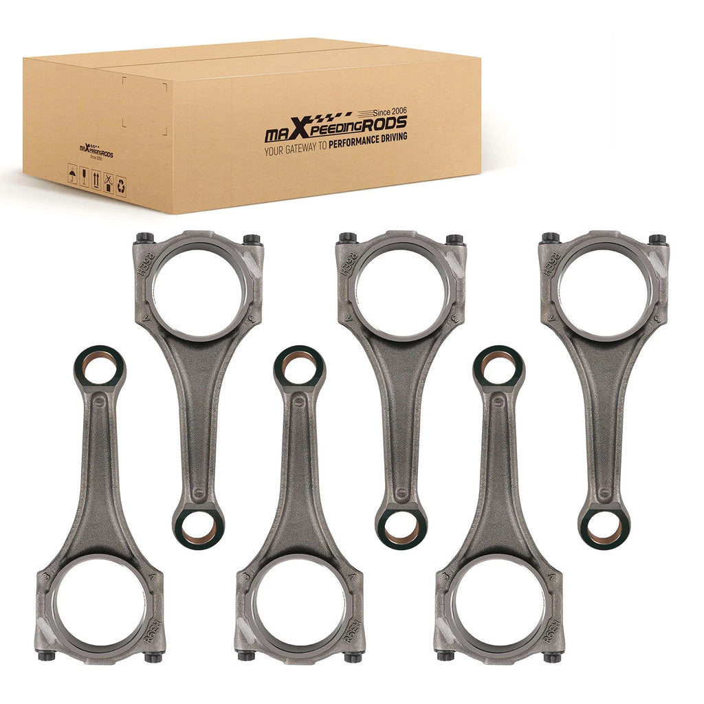 Set of 6 Connecting Rods for Audi VW A4 A5 A6 A7 Q5 Q7 (3.0T)