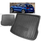 Rear Trunk Boot Mat Cargo Floor Tray for Audi Q5 (2010–2016) Black