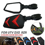 Side Rear View Mirrors for Polaris RZR, Yamaha YXZ1000R (1.75 Inch Bar)