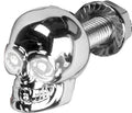 Lighted Skull License Plate Screw with LED Eyes for V-Twin Bikes