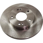 Brake Rotor and Pad Kit for Kia Soul (2010–2011) Front Solid 2-Wheel Set