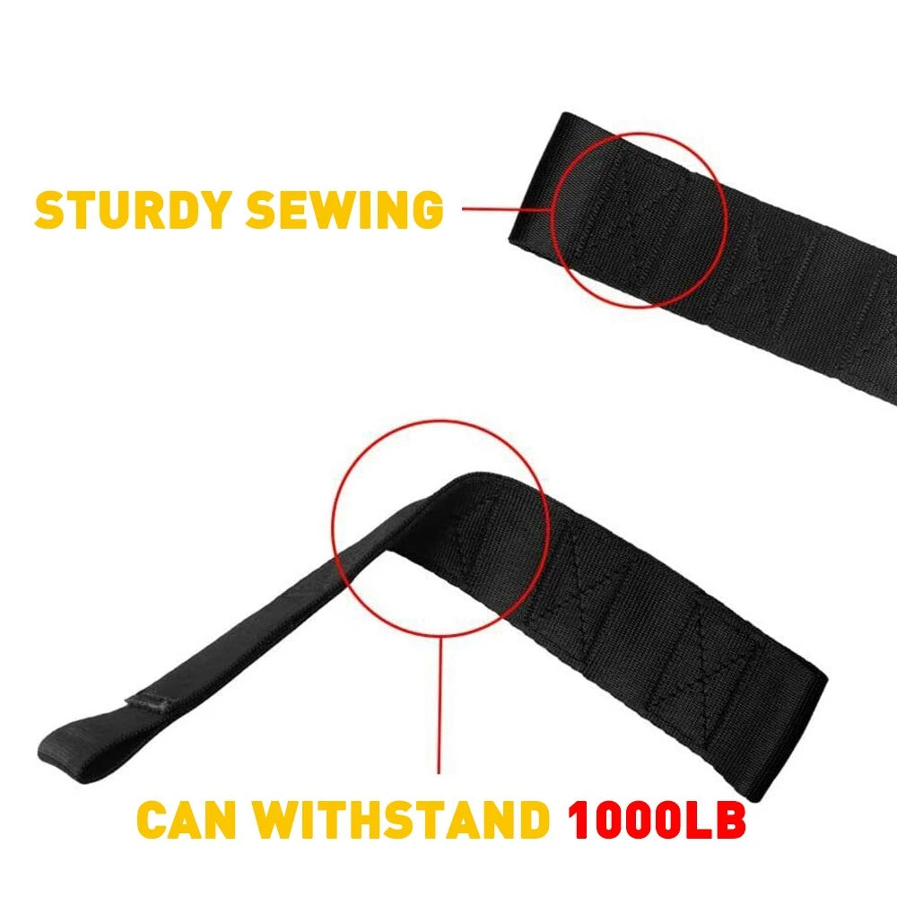 2X Adjustable Door Limiting Check Straps for Jeep Wrangler (CJ YJ TJ JK)