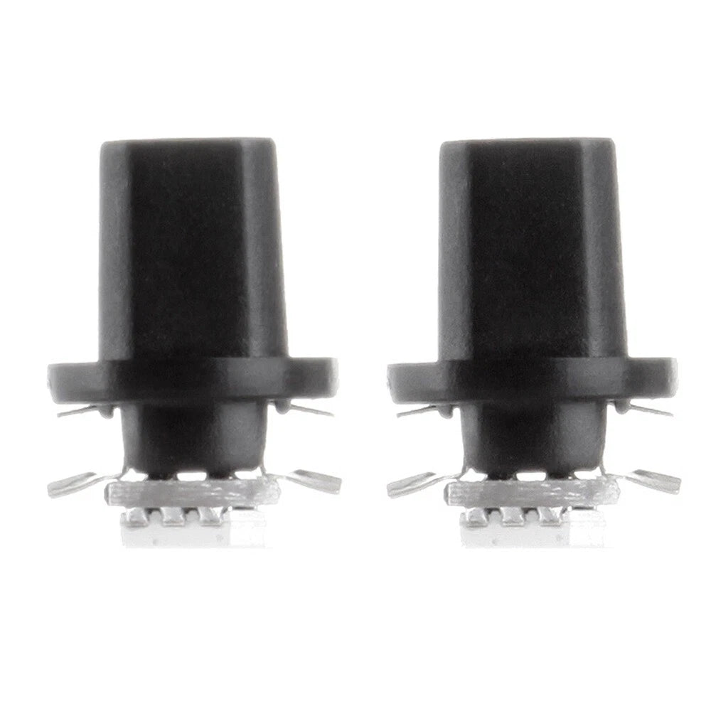 Set of 4 White T5 LED Speedo Instrument Dash Bulbs for Cars (12V)
