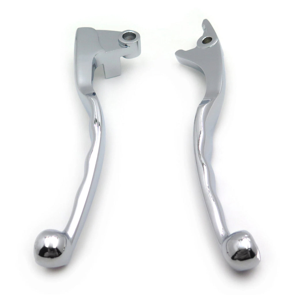 Chrome Skull Brake Clutch Lever for Suzuki Marauder Volusia 800 (2001–2004)
