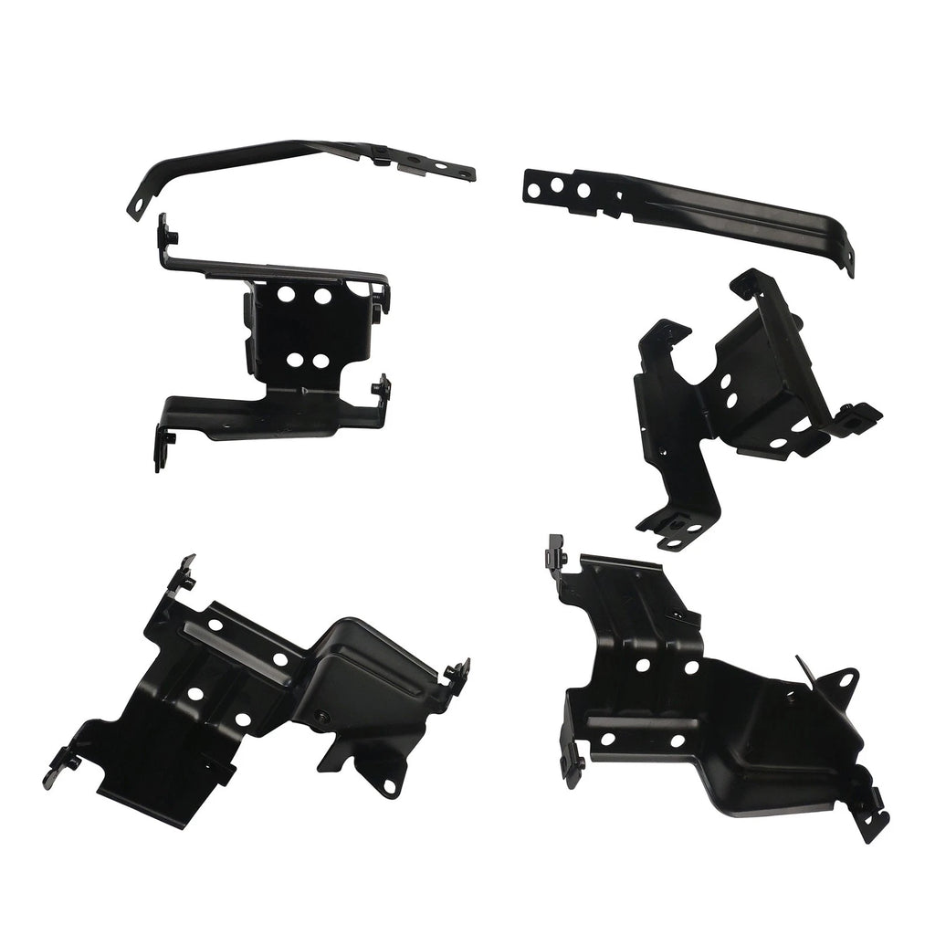 Set of 6 Front Bumper Reinforce Brace Brackets for GMC Sierra 2500HD 3500HD (2011–2014)