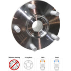 Set of 4 Wheel Hubs for Acura TSX