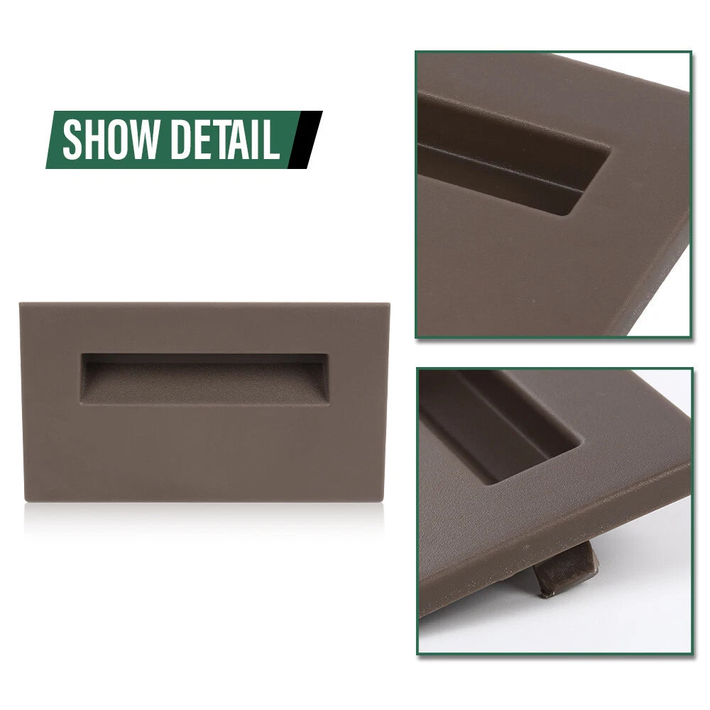 Dashboard Fuse Panel Cover for Chevy GMC Truck (1988–1994) Brown