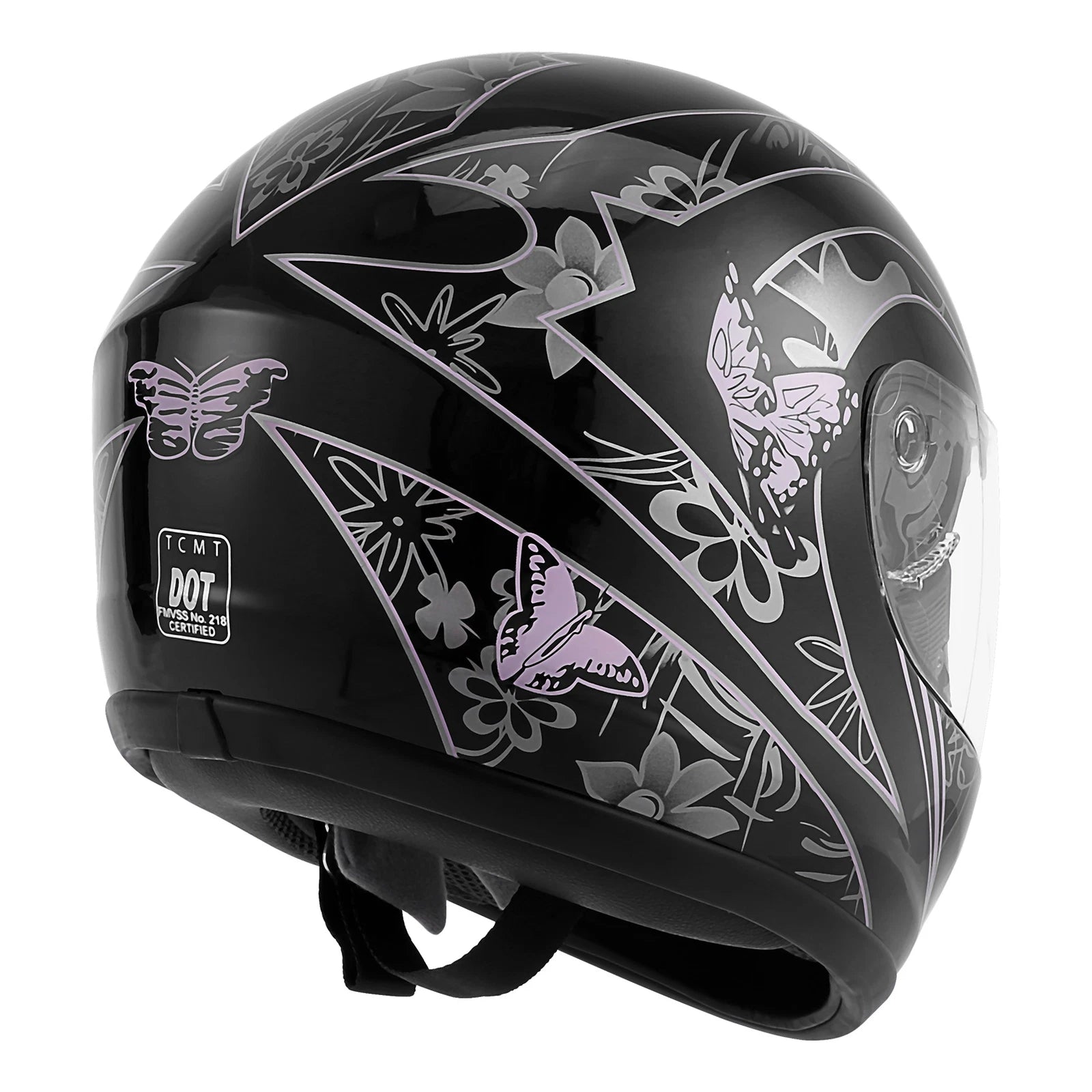 Full Face Motorcycle Helmet for DOT Approved Models (S, M, L, XL)
