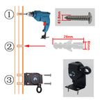 Roller Shade Blind 4'W x 8'L for Deck Porch Balcony Patio