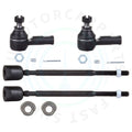 Set of 4 Front Inner & Outer Tie Rod Ends for Suzuki Swift (1990–1994)