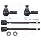 Set of 4 Front Inner & Outer Tie Rod Ends for Suzuki Swift (1990–1994)