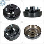 Rear Brake Drum and Shoe Spring Kit for EZGO TXT Electric (1996–Present)