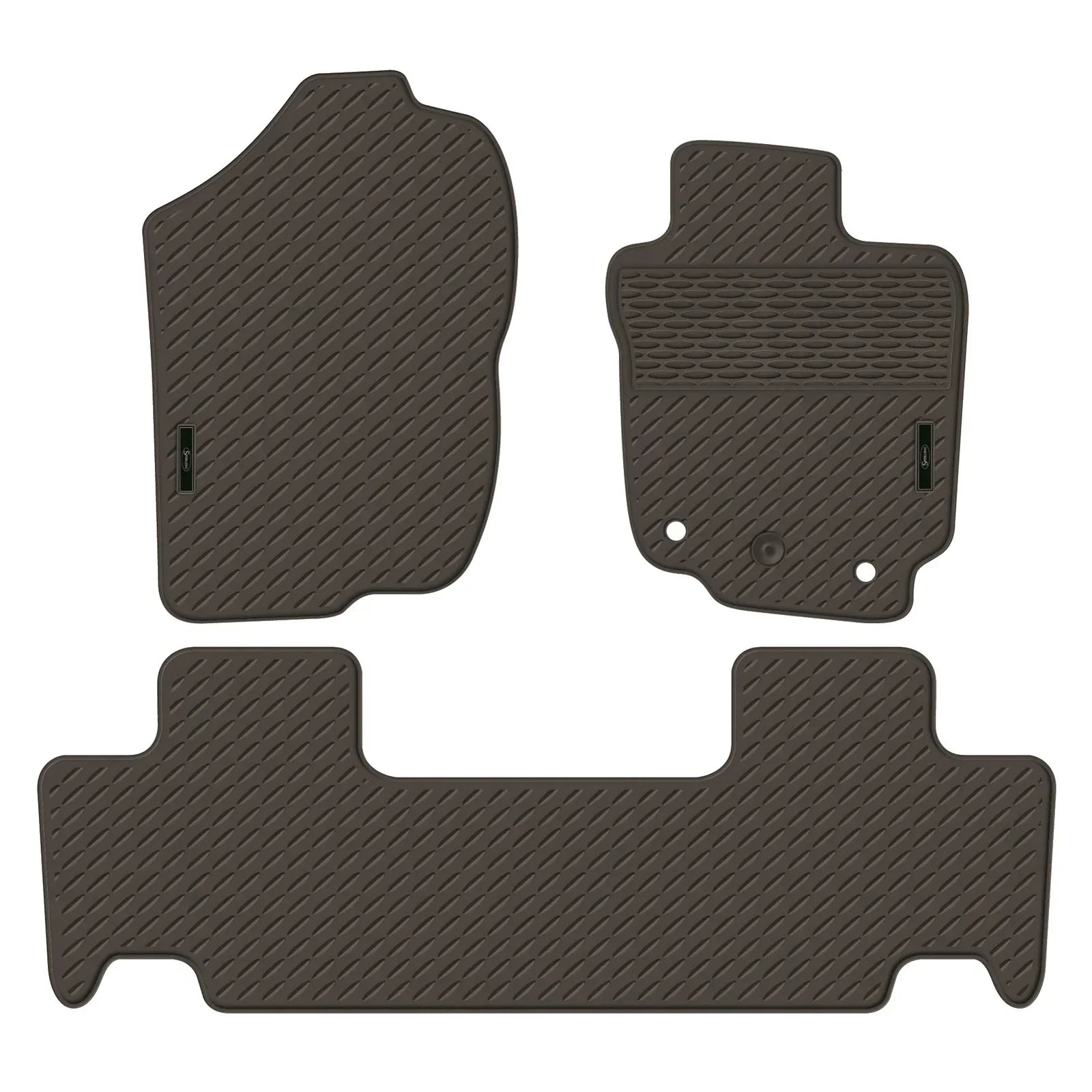 Full Set / Custom Fit Moulded Rubber Floor Mats for Toyota RAV4 (2013-2019)