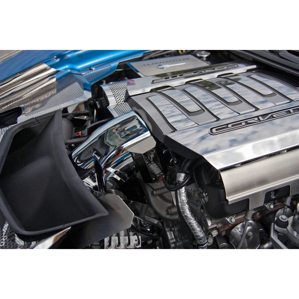 Throttle Body Actuator Cover Polished Stainless Replacement for Corvette (2014–2019)