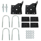 12pc Multi Leaf Shock Plate Kit for Camaro Firebird Nova