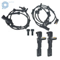 Set of 4 ABS Wheel Speed Sensors for Jeep Wrangler (2012–2017)