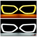 LED Grille Lights for Dodge Charger SRT Scat Pack (2015–2021) Smoke Lens