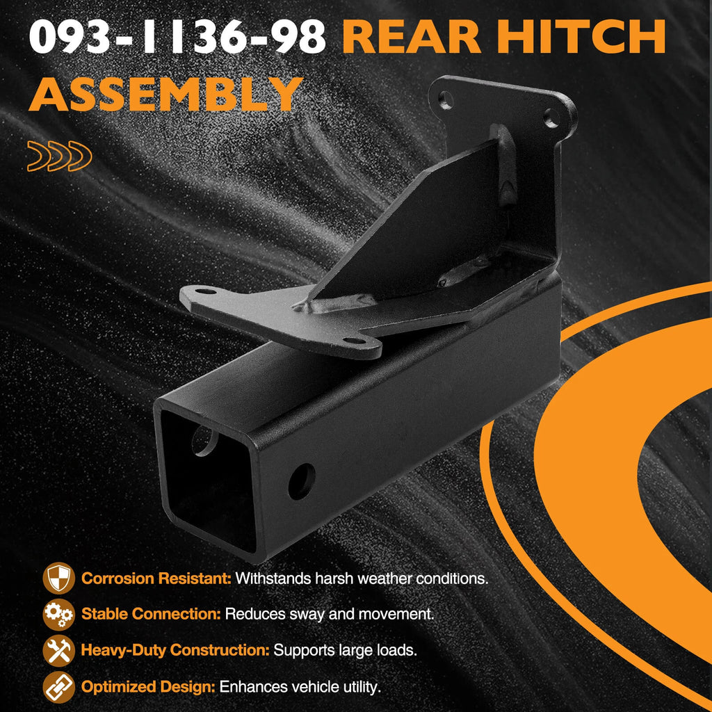 2" Trailer Hitch Kit for Bad Boy