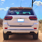 Gloss Black Tail Light Lamp Cover Trim Bezels for Jeep Grand Cherokee (2014–2021)