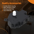 HVAC Heater Air Blend Door Actuator for Jeep Durango (2018–2021) 68224186AA 604-057