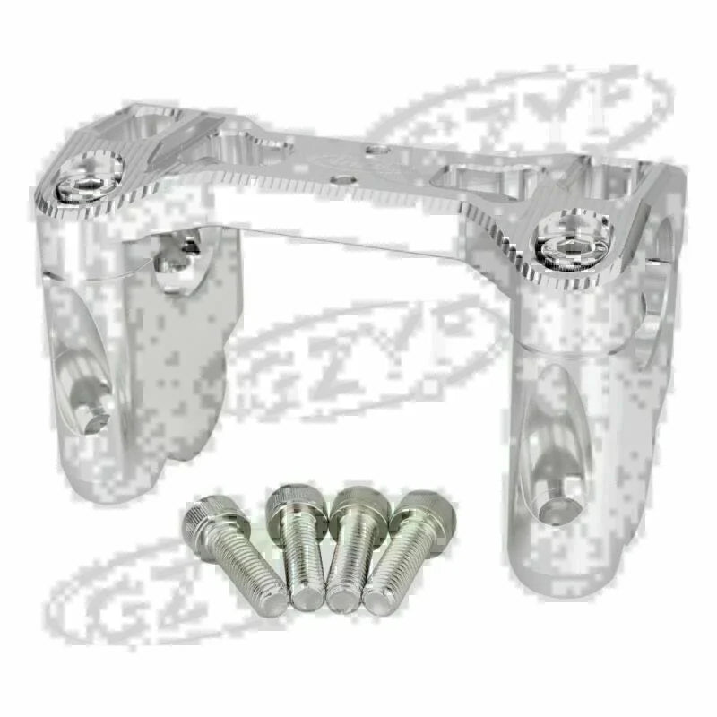 Handle Bar Riser Clamp Mount for BMW R1200GS (2013-2014) Silver