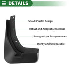 Set of 2 Mud Flap Splash Guards for Volkswagen GTI (2015–2017)