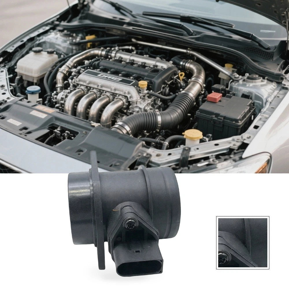 Mass Airflow Sensor for VW Jetta Beetle Golf Audi (2000–2005) 0280218122 1JD906461