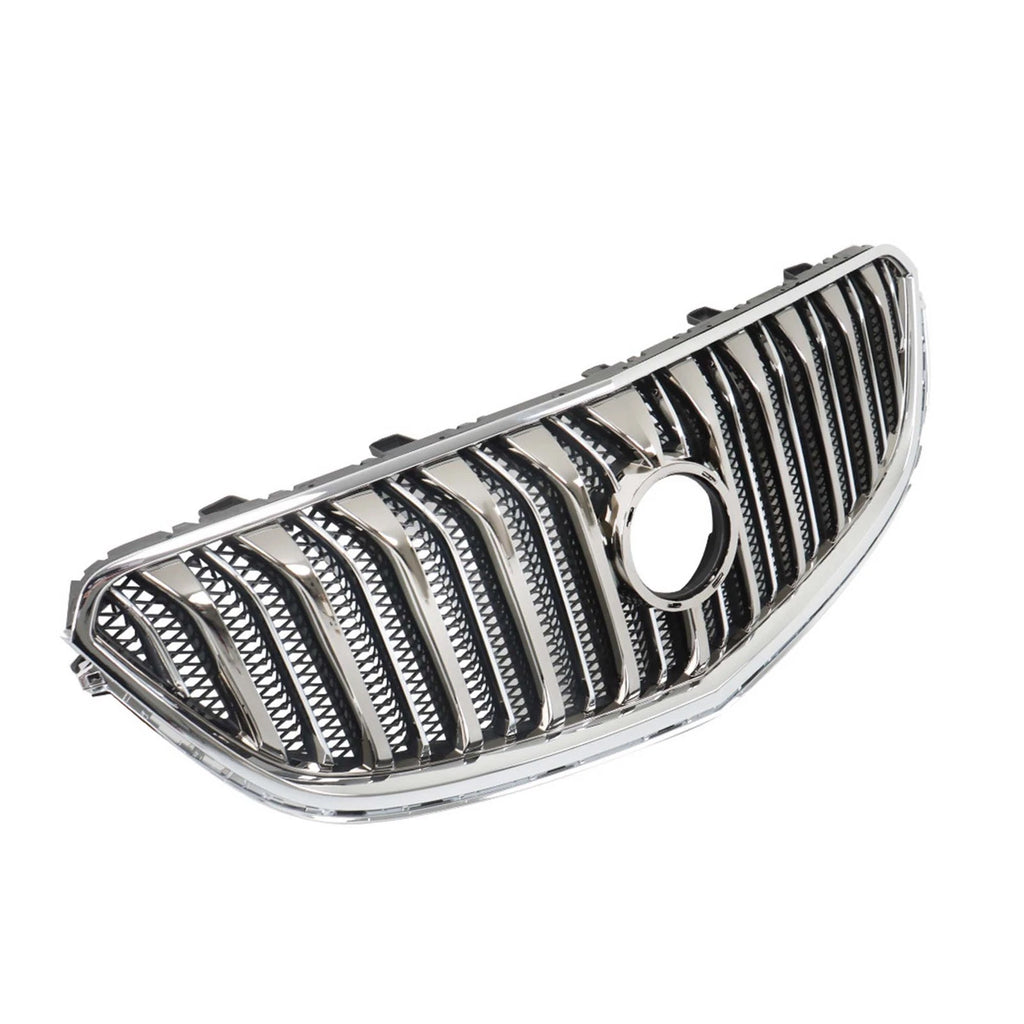Front Upper Grille for Buick Enclave (2013–2017) 84055812 Black Chrome