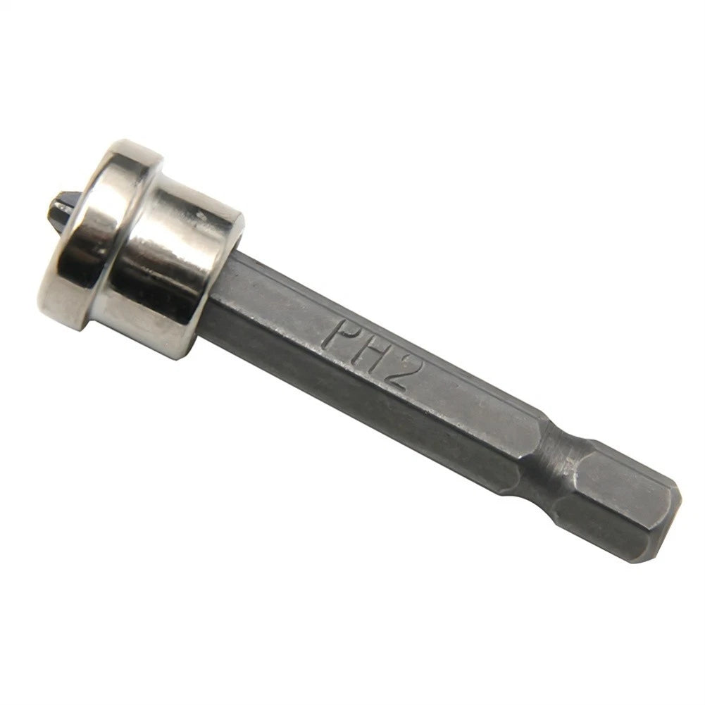10X PH2 Drywall Screwdriver Bits 50mm Hex Shank with Magnetic Depth Control