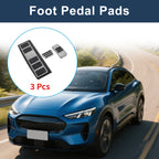 3Pcs Accelerator Pedal Covers for Ford Mustang MACH-E (2021–2023)