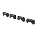 Black 22mm 7/8" Handlebar Mount Clamp Riser for Dirt Pit Bike ATV