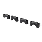 Black 22mm 7/8" Handlebar Mount Clamp Riser for Dirt Pit Bike ATV