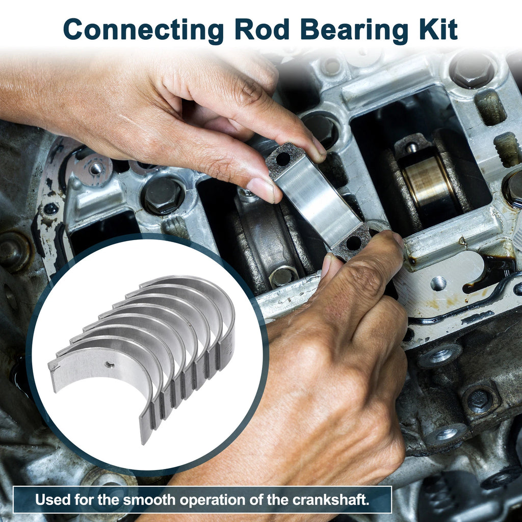 Set of 8 Connecting Rod Bearings for Nissan 200SX (No. 1211111M00)