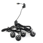 Colorful USB Ambient Foot Lamp for Car Interior Lighting