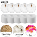 Set of 5 High Density Sponge Filters for Shark MessMaster VS100 VS101
