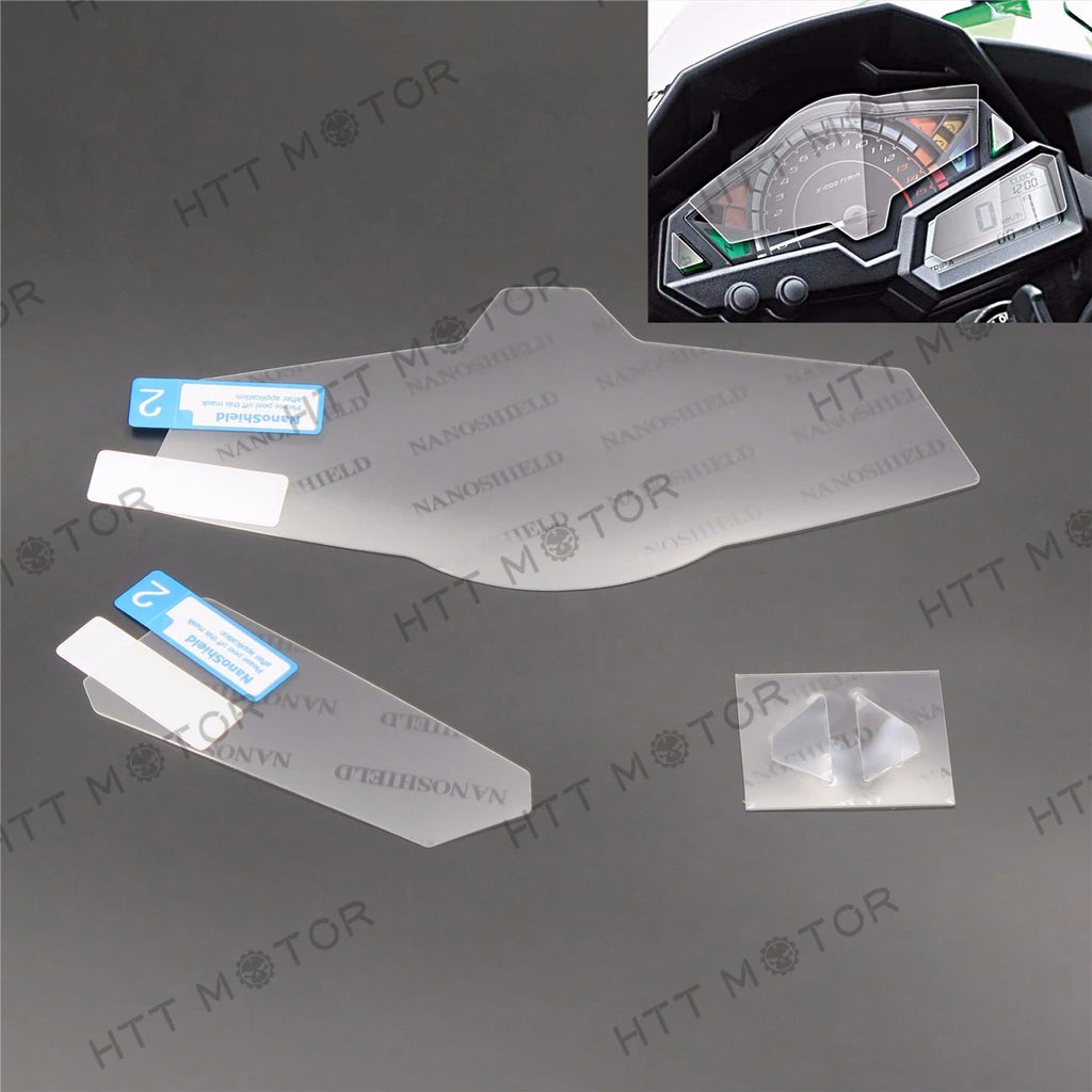 Speedometer Cluster Scratch Protection Film for Kawasaki Z300 Ninja300 (2015–2018)