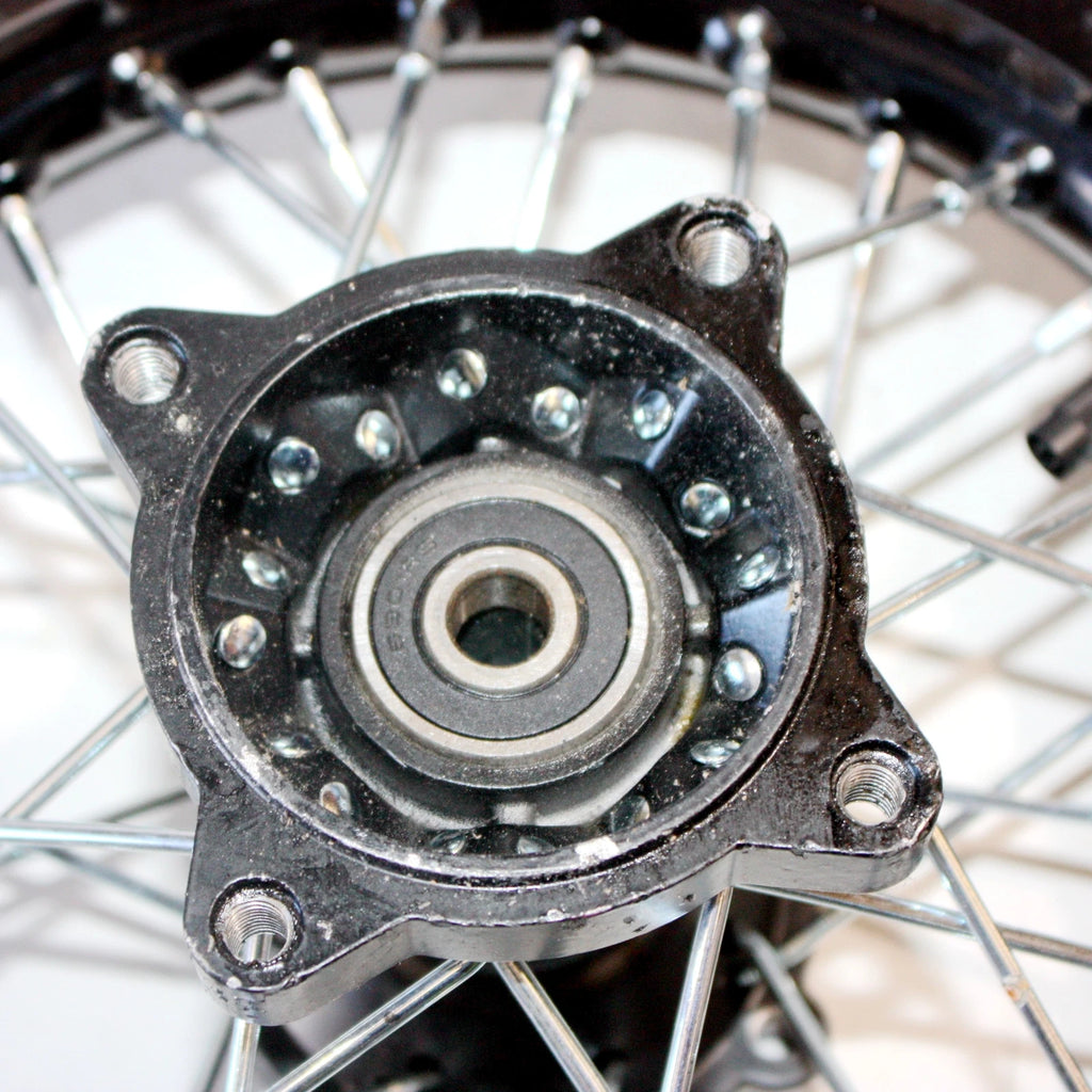 15mm Axle Rear Wheel Rim + Tyre for PIT PRO Dirt Bike (10")