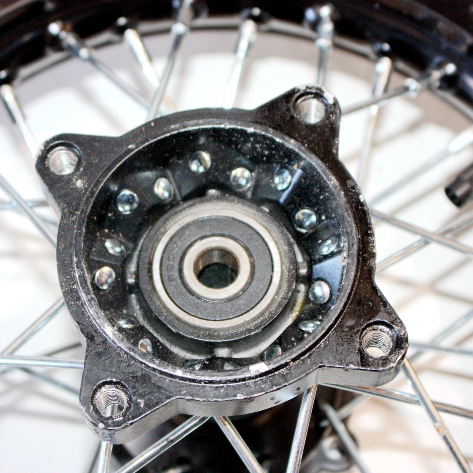 15mm Axle Rear Wheel Rim + Tyre for PIT PRO Dirt Bike (10")