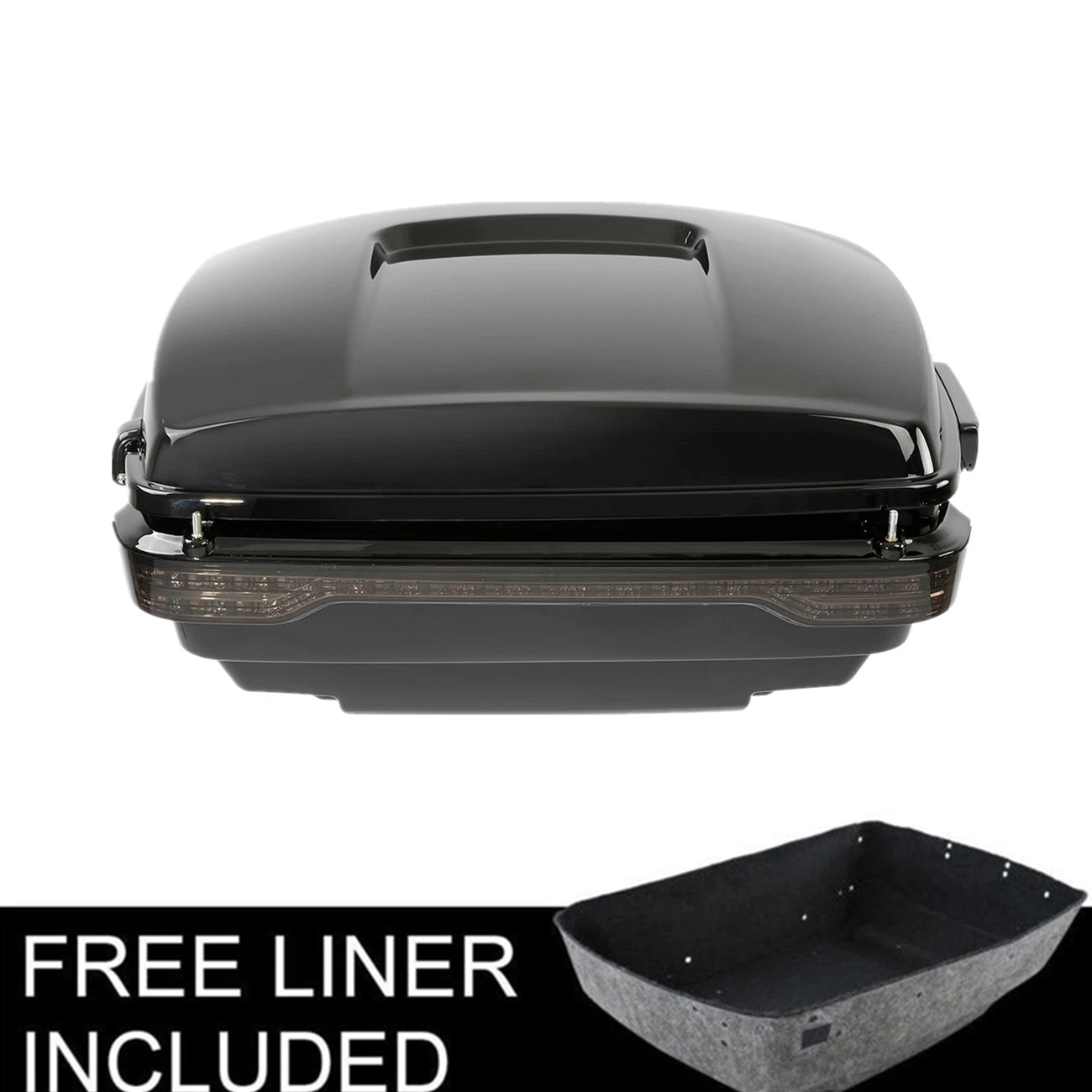 King Trunk with LED Tail Light for Harley Electra Glide (2014–2025)