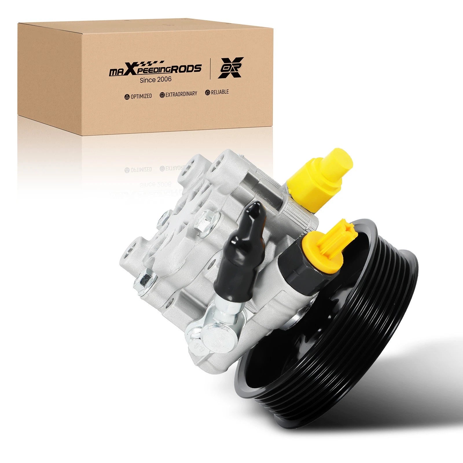 Power Steering Pump w/Pulley for Toyota Tacoma (2005–2015) & Lexus RX350 (2007–2009)