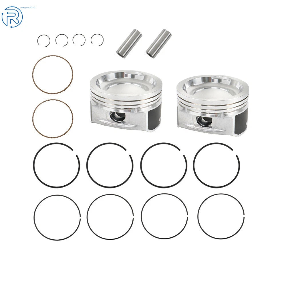 2 Cast Aluminium Cylinder Piston Kits for Polaris RZR 800 (2008-2014)