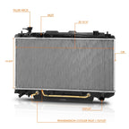 Aluminum Core Cooling Radiator for Toyota Rav4 (2001–2003) DPI-2411