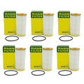 Set of 6 Oil Filter Kits HU6013Z for Audi A3 A4 Quattro Volkswagen Passat (2000–2023)