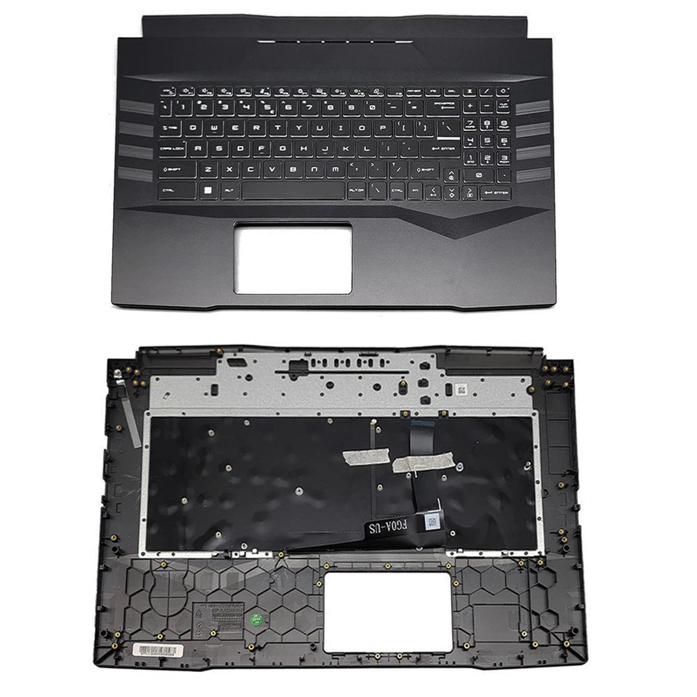 Palmrest Keyboard with Backlit for MSI Pulse GL76 11UDK 11SCK (2021–2021)