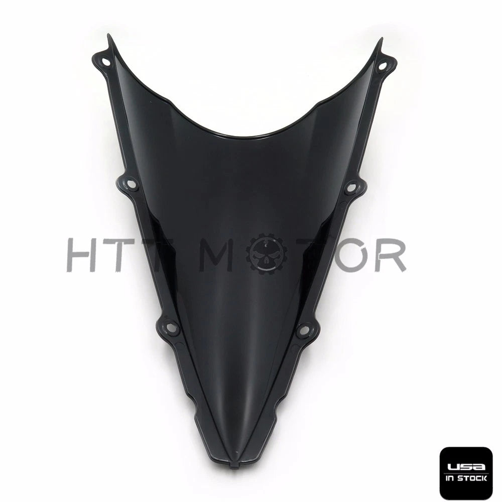 Double Bubble Windshield for Yamaha YZF 1000 R1 (2002–2003) Black E1