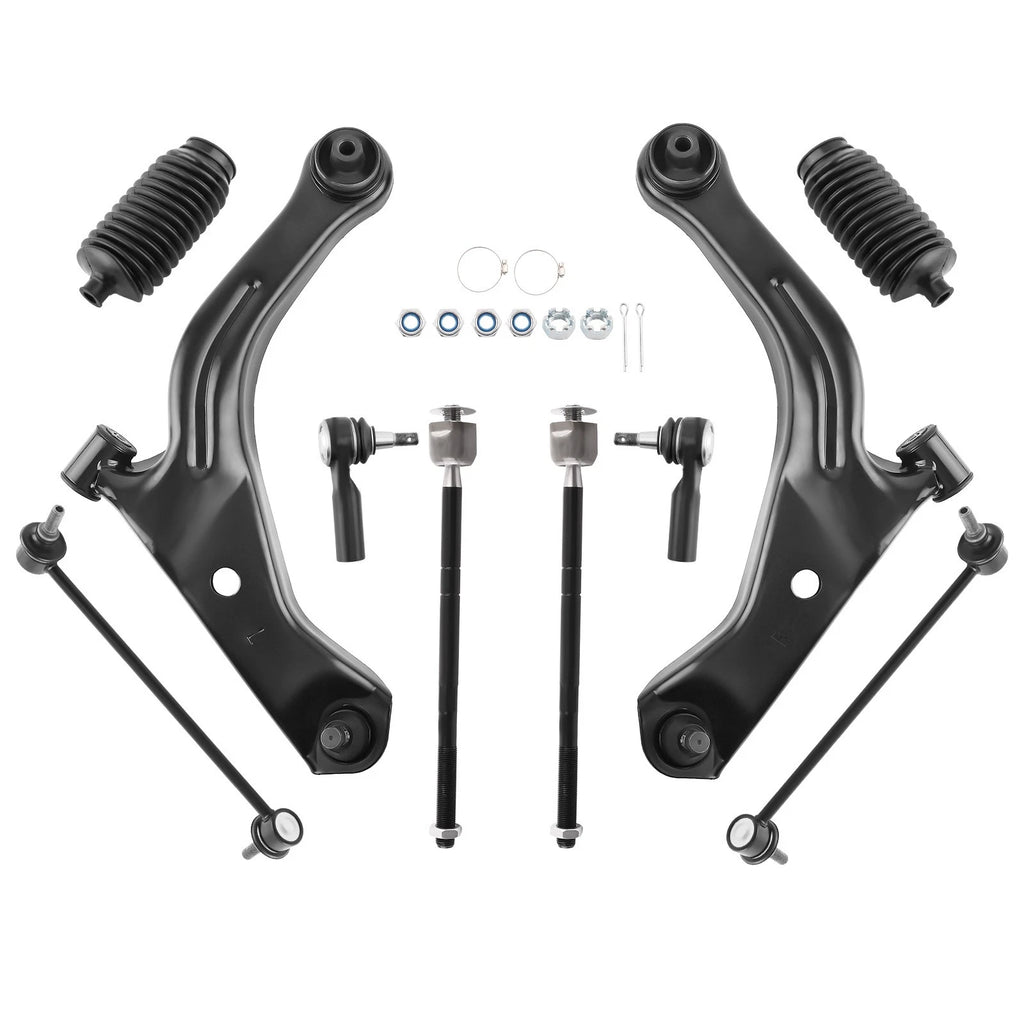 Front Struts w/Coil Spring + Control Arms for Ford Escape/Mariner/Tribute (2005–2009)