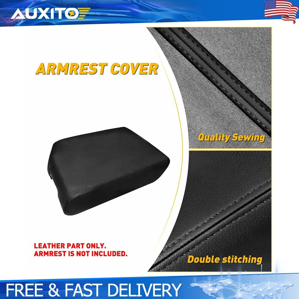 Center Console Armrest Leather Cover for Toyota Tundra Sequoia (2007–2022)