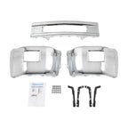 Chrome Steel Front Bumper for Chevy Silverado 2500 3500 HD (2015–2019)