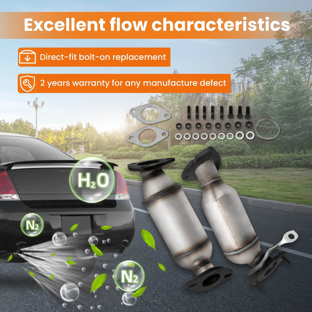 Catalytic Converters Set for Buick Enclave 3.6L 6-Cylinder (2008–2017)